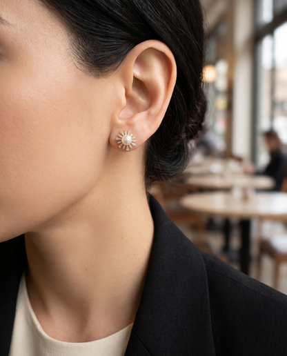 Queen Pearl Astria Earring